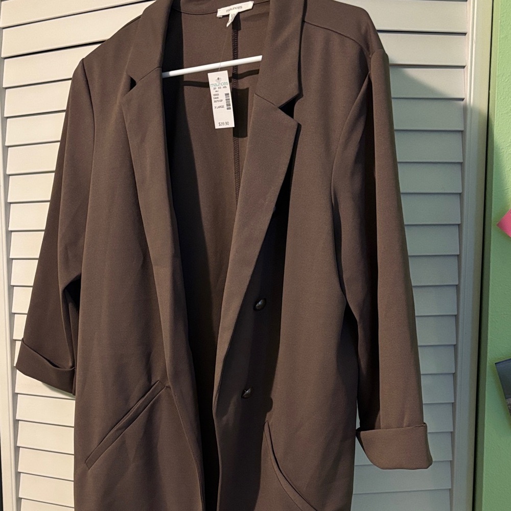 Maurices Women's Chocolate Blazer